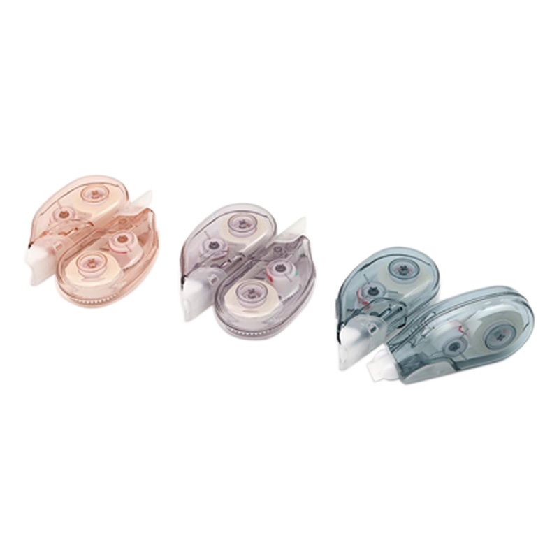 修正テープミニ 5mm幅×4m くすみカラー 2個組