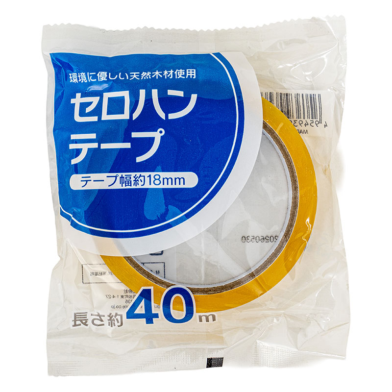 セロハンテープ セロハンテープ 18mm×40m ｜ ミスターマックスオンラインストア