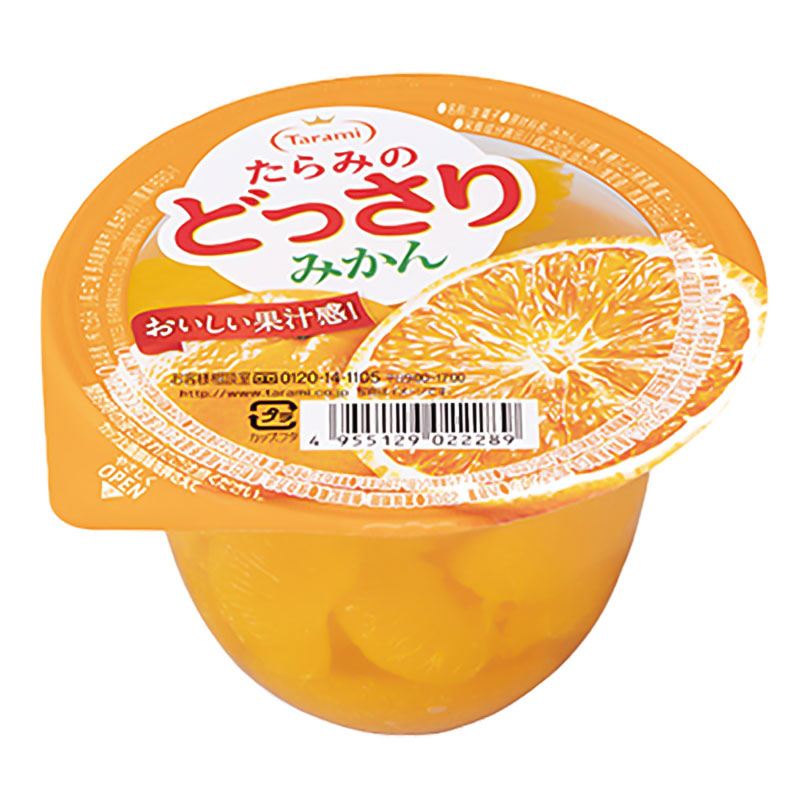たらみのどっさり みかんゼリー 230g