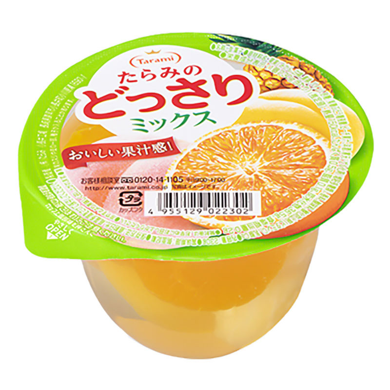 たらみのどっさり ミックスゼリー 230g