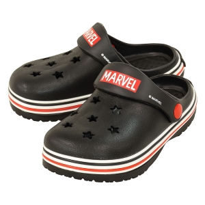 キッズ サンダル MARVEL ブラック