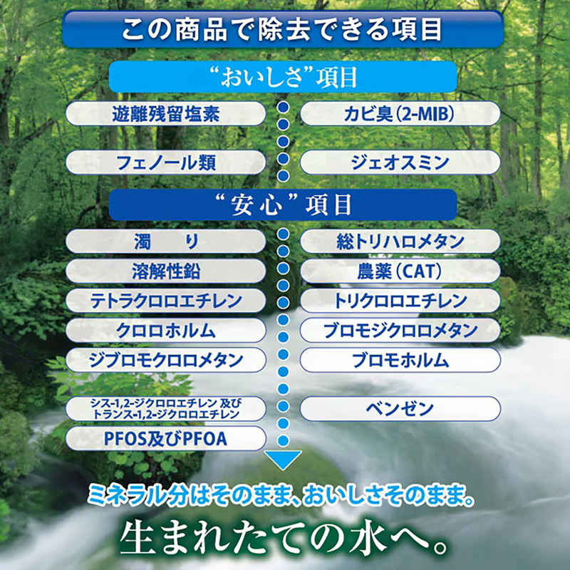 蛇口直結型浄水器 スーパーシリーズ カートリッジ 時短&高除去タイプ STC.SV