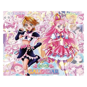 プリキュアオールスターズ 2025年カレンダー CL-18 卓上 16×20cm