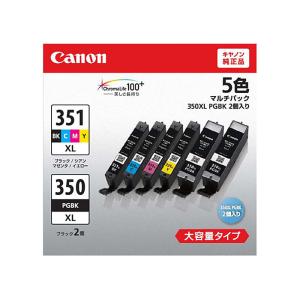インクタンク BCI-351XL+350XL｜5MP 5色マルチパック(大容量) Canon キャノン