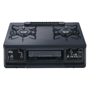 ガステーブル LP(プロパン)ガス用 右強火 水無両面焼き IC-830WAR LP