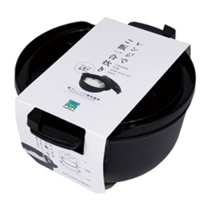 レンジでご飯一合炊き ブラック