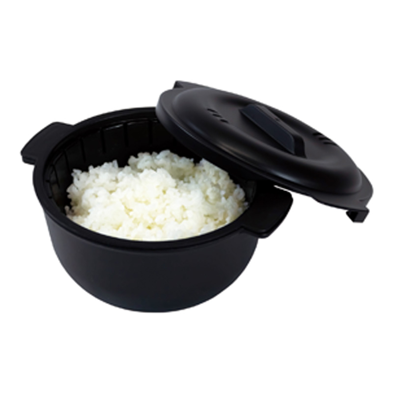 レンジでご飯一合炊き ブラック