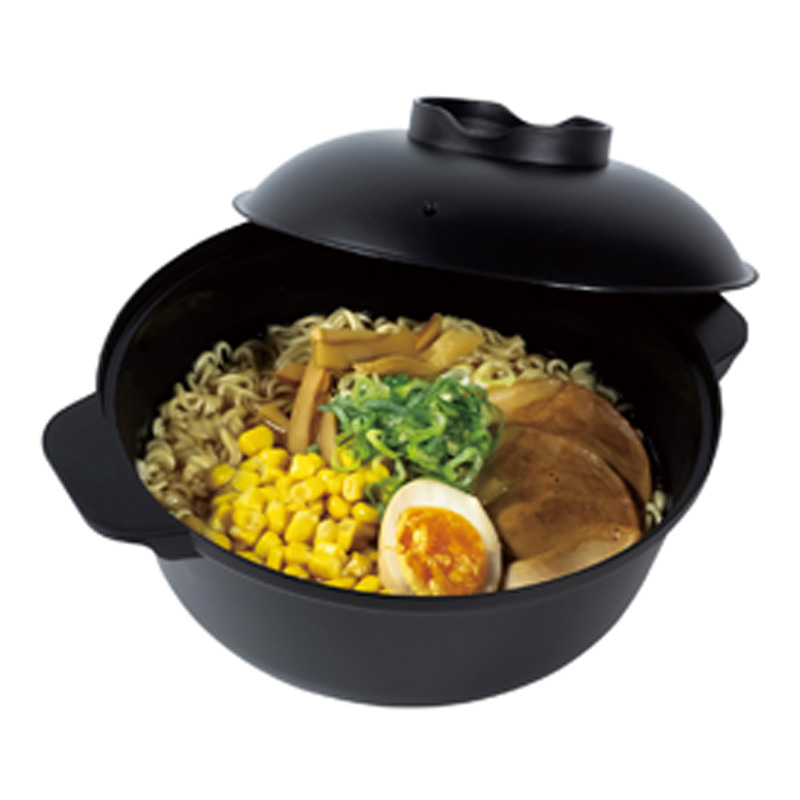 レンジでラーメン お手軽なべ ブラック