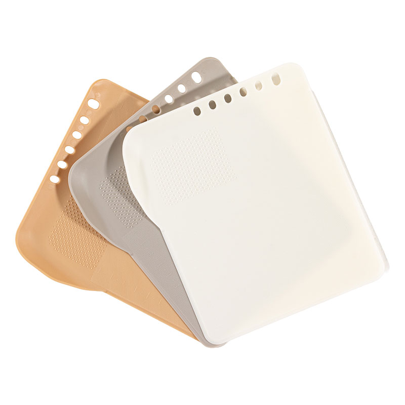 シェルパEX 抗菌まな板 3色セット(ブラウン・グレー・ホワイト) 簡易おろし付き