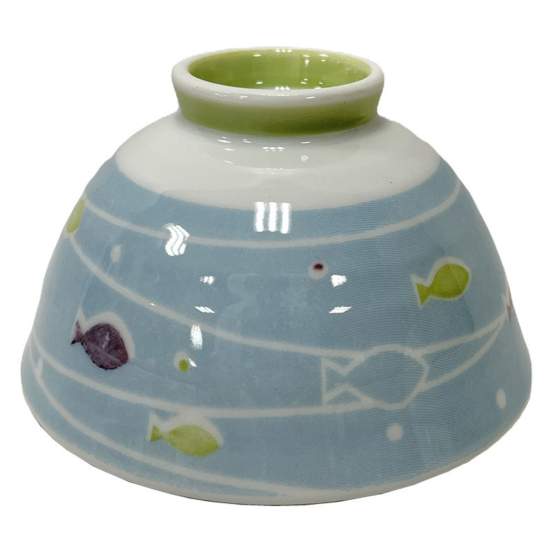 軽量快適 かる～い茶碗 おさかな 275ml