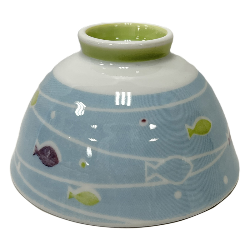 軽量快適 かる～い茶碗 おさかな 275ml