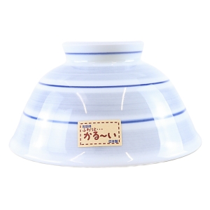 軽量茶碗(大)グレーライン