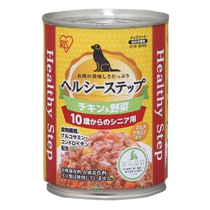 ヘルシーステップ 10歳以上用チキン&野菜 375g