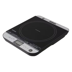 IHコンロ 1400W 対面操作式  IHC-T61-B ブラック