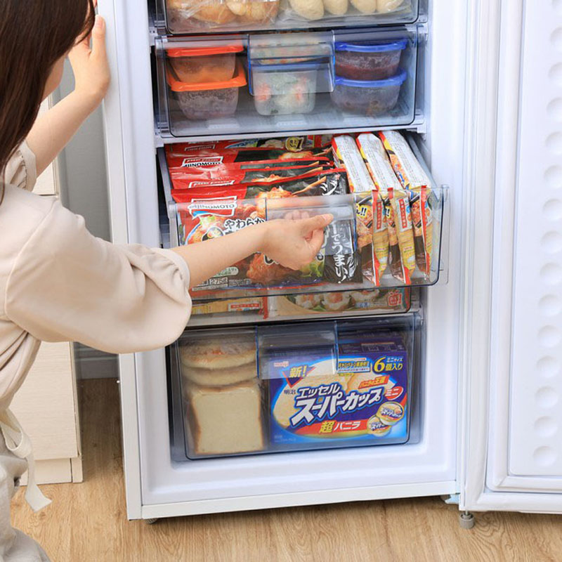 175L 1ドア冷凍庫 IUSD-18A-W ホワイト