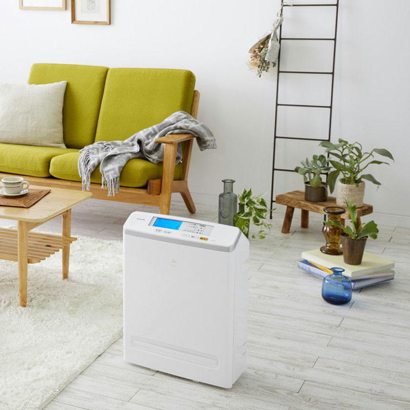 モニター空気清浄機 17畳 MSAP-AC100 ホワイト