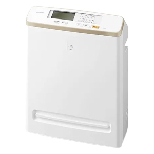 モニター付き空気清浄機 17畳 RMDK-40 ブラウン