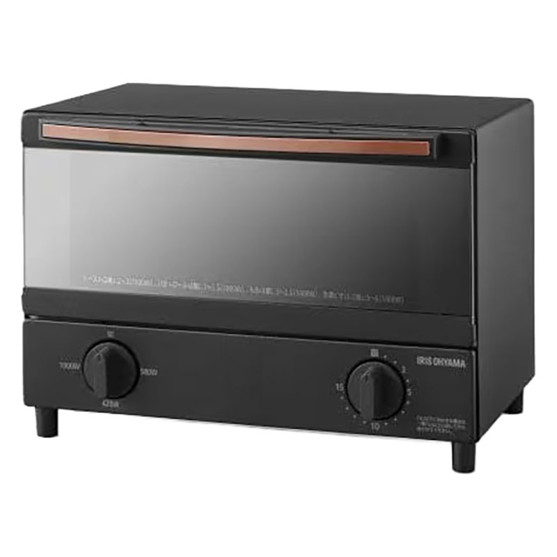 スチームオーブントースター 2枚焼き BLSOT-011-B ブラック
