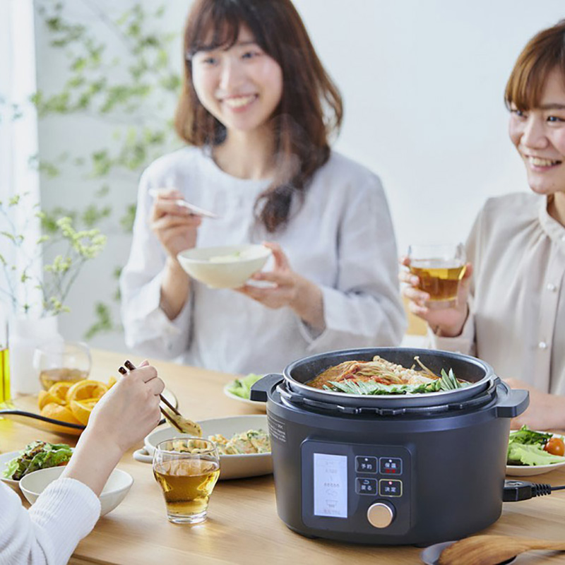 電気圧力鍋 4.0L KPC-MA4-B ブラック
