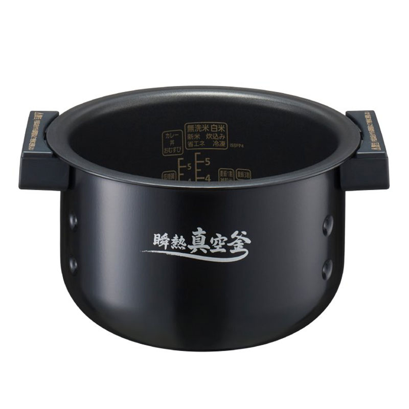 ★IHジャー炊飯器5.5合 瞬熱真空釜 ブラック RC-IF50-B