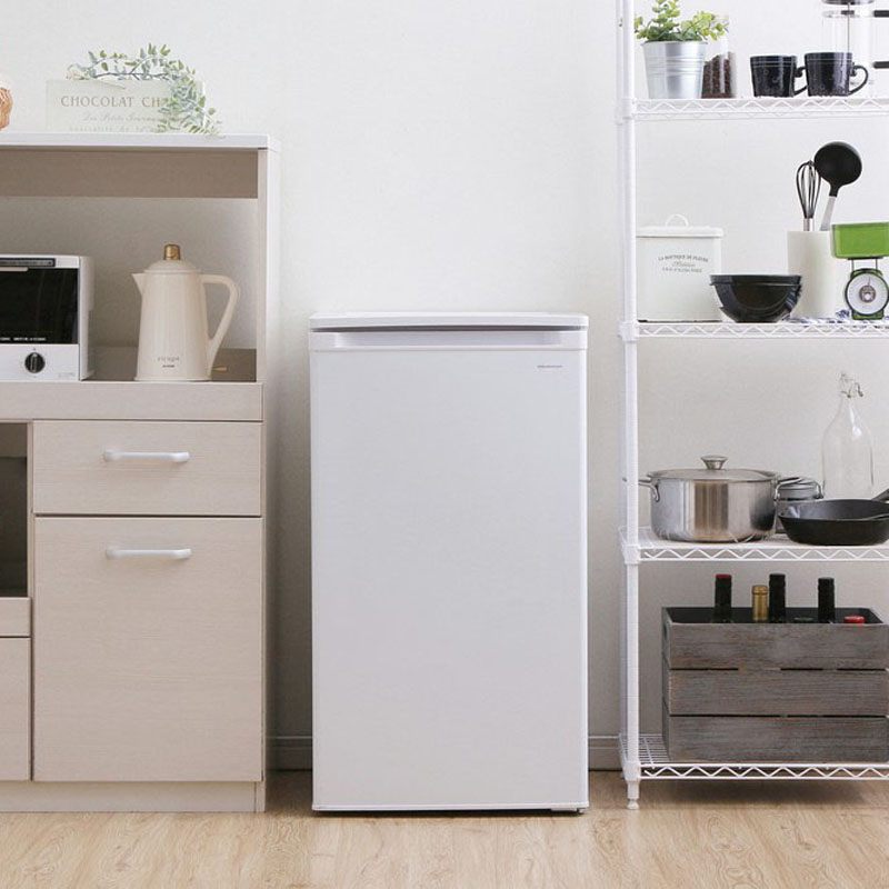 60L 1ドア冷凍庫 IUSD-6B-W ホワイト