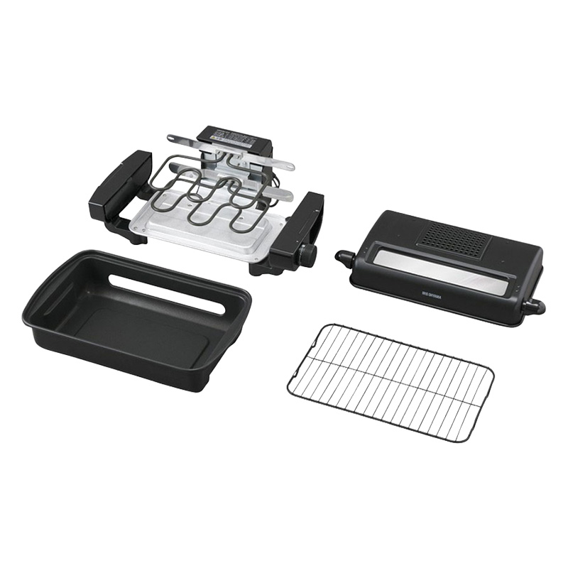 マルチロースター プレート付 EMT-1103-B ブラック