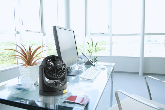 卓上扇 マカロンmini TAF-MKM10-B ブラック