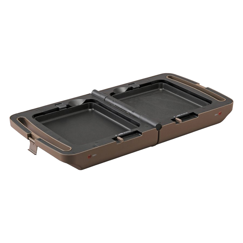 両面ホットプレート DPOL-301-T ブラウン