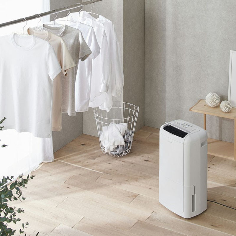 衣類乾燥除湿機12L(コンプレッサー式) IJC-M120-W ホワイト