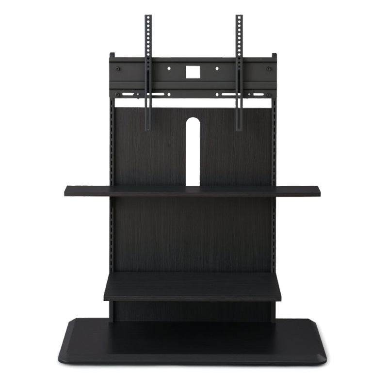 スタンドテレビ台 90×39.1×118.2cm UTS-900R-BO ブラックオーク
