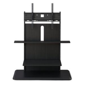 スタンドテレビ台 UTS-900R-BO ブラックオーク
