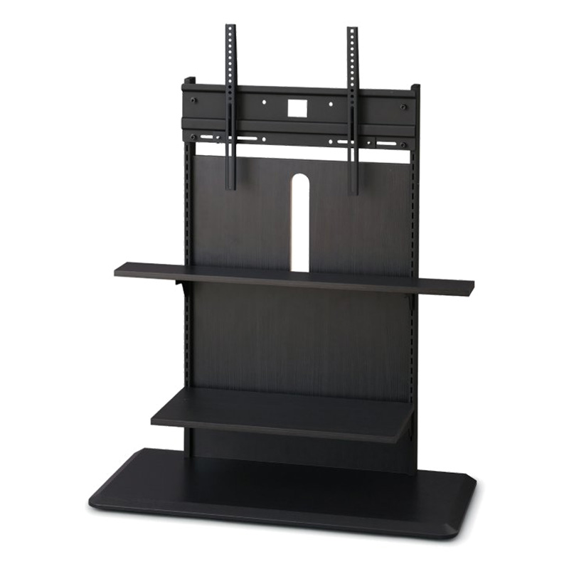 スタンドテレビ台 90×39.1×118.2cm UTS-900R-BO ブラックオーク