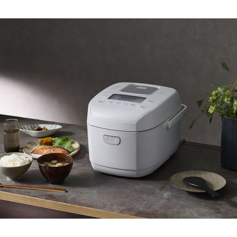 米屋の旨み 銘柄炊き 圧力IHジャー炊飯器 5.5合 RC-PDA50-W ホワイト 