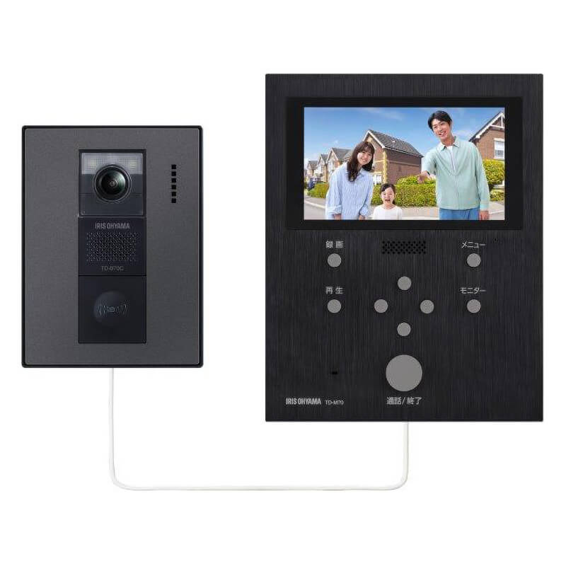 【お取り寄せ商品】テレビドアホン TD-SM7070C-BB