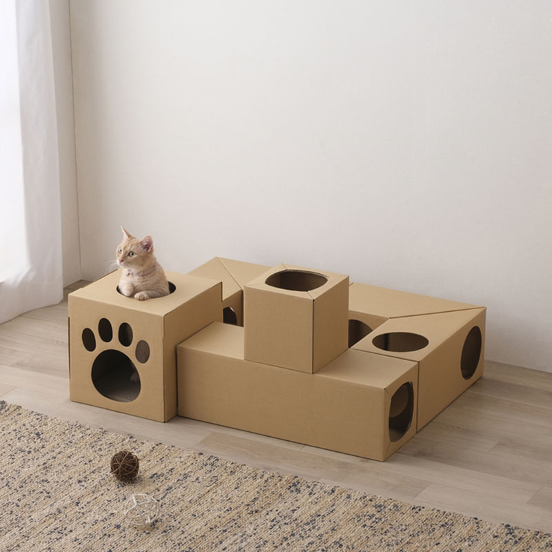 ねこねこトンネル L字単品 P-NTLT