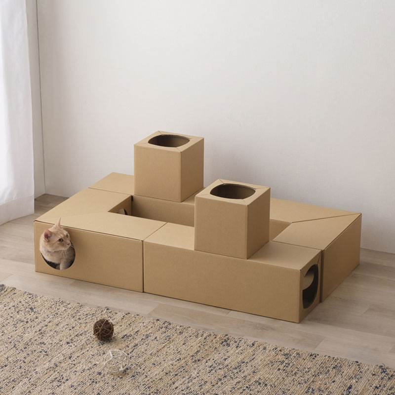 ねこねこトンネル L字単品 P-NTLT