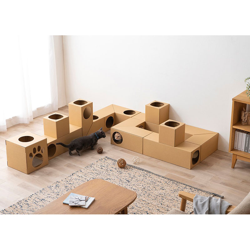 ねこねこトンネル L字単品 P-NTLT