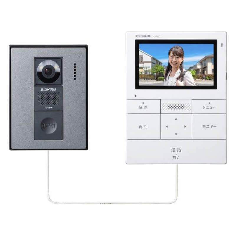 テレビドアホン TD-SM3010T-WSH