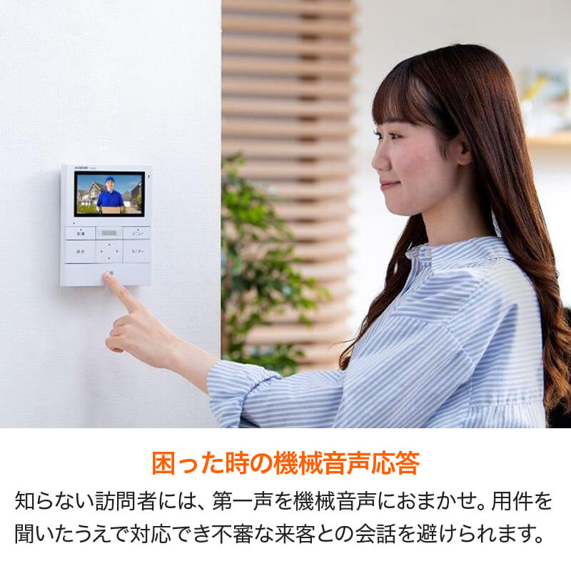 テレビドアホン TD-SM3010T-WSH