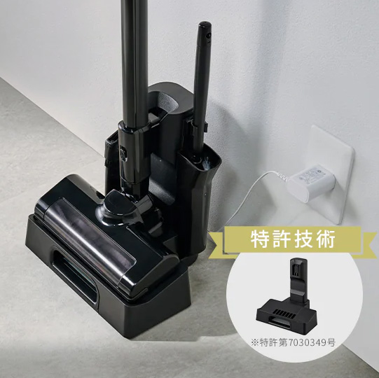 充電式サイクロンスティッククリーナー SCD-185P-B ブラック