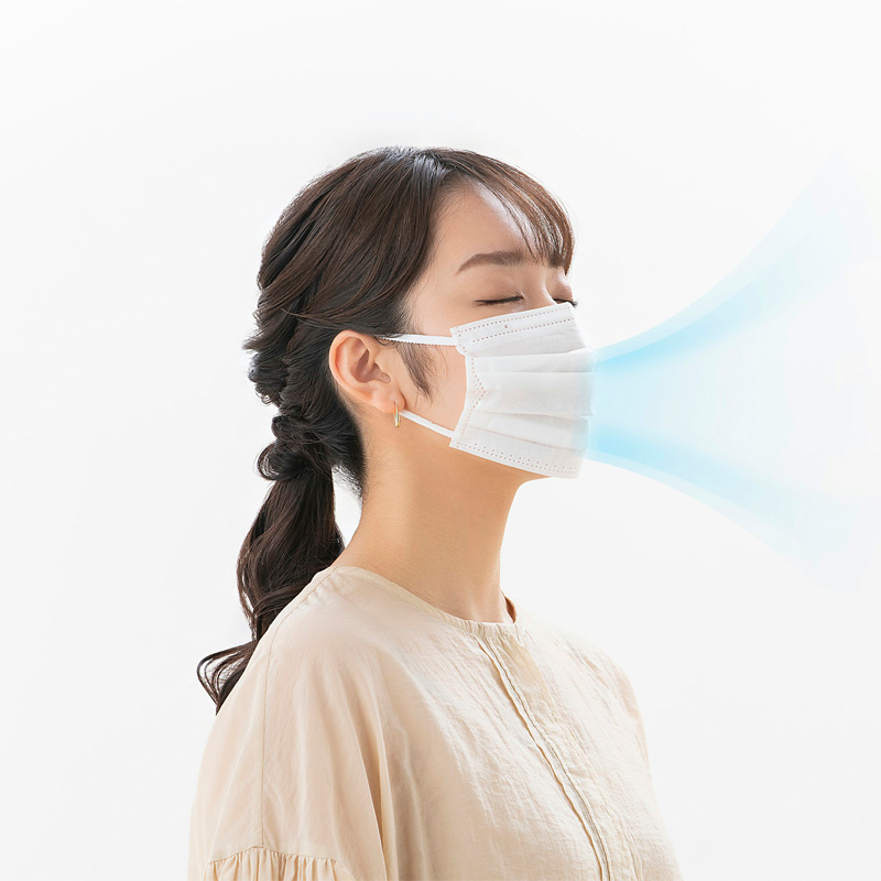 デイリーフィットマスク なめらかタッチ 小さめ 30枚入 PK-DH30SW