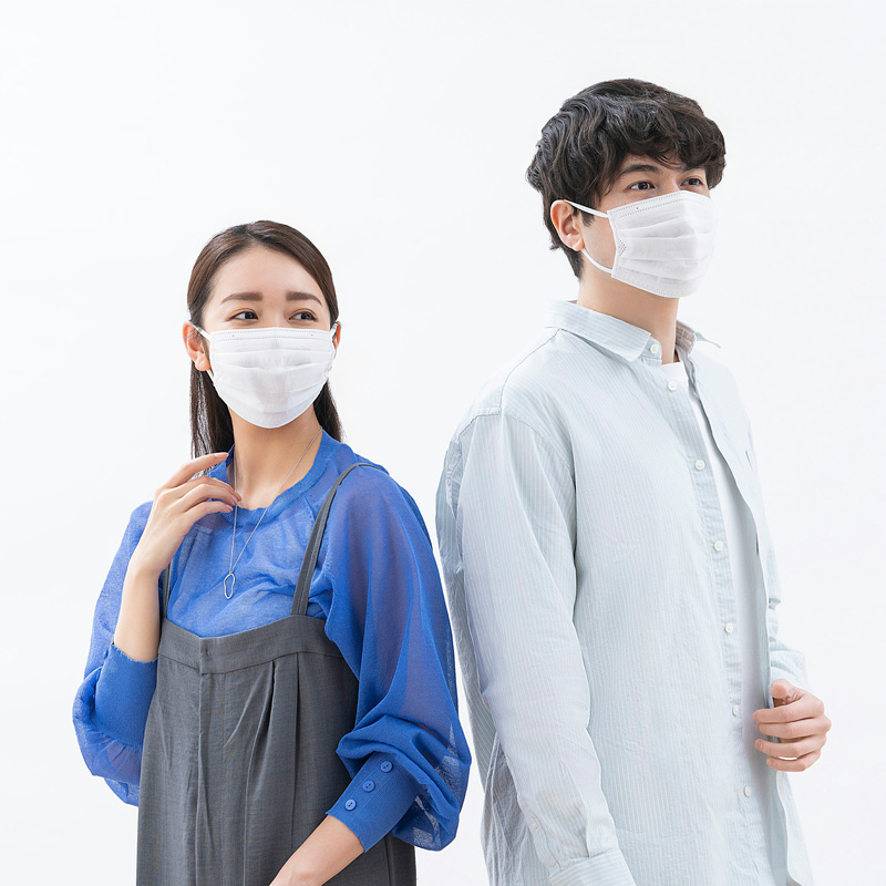 デイリーフィットマスク なめらかタッチ 小さめ 30枚入 PK-DH30SW
