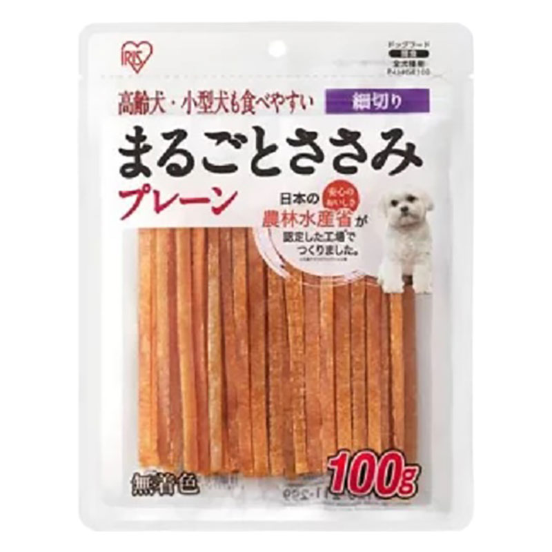 まるごとささみジャーキー 細切り プレーン 100g