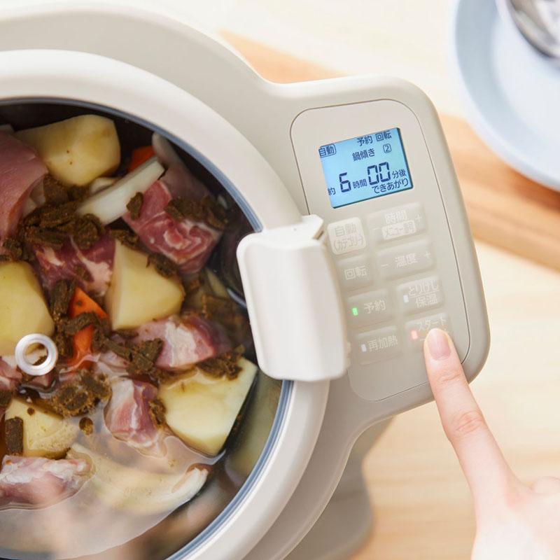 自動かくはん式調理機 CHEF DRUM DAC-IB2-C