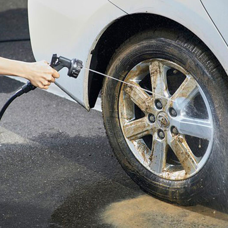 フルカバーホースリールJET 10M FHJ-10 ダークグレー｜ブラック