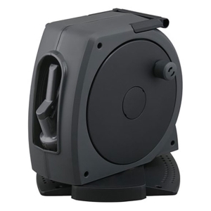 フルカバーホースリールJET 15M FHJ-15 ダークグレー｜ブラック