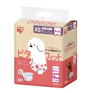 ペットおむつ ピタフィット XS 38枚 女の子