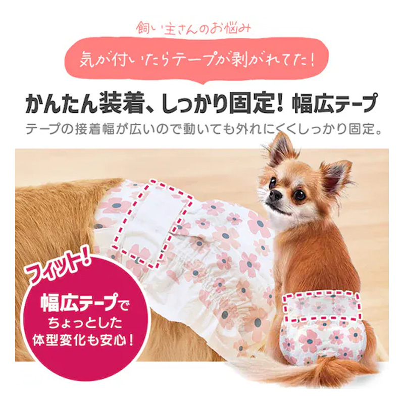 ペットおむつ ピタフィット XS 38枚 女の子