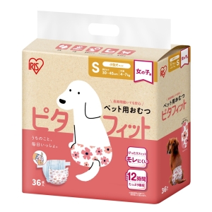 ペットおむつ ピタフィット S 36枚 女の子