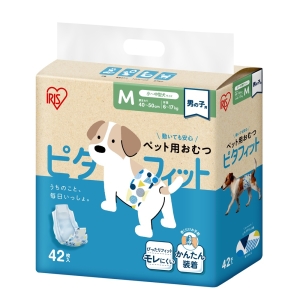 ペットおむつ ピタフィット M 42枚 男の子